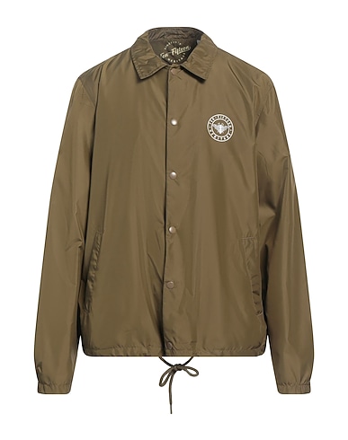 TEN-FIFTEEN VINTAGE Giubbotto Verde militare 100% Poliestere riciclato