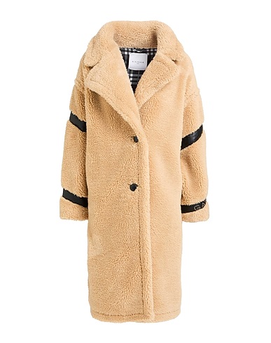 GAëLLE Paris Teddy Coat Camel 100% Polyester