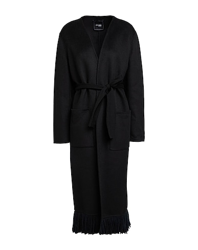 FRACOMINA Пальто NERO 50% Полиэстер, 50% Шерсть