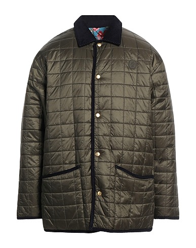 DRÔLE DE MONSIEUR Shell  jacket Military green 100% Polyamide, Polyester
