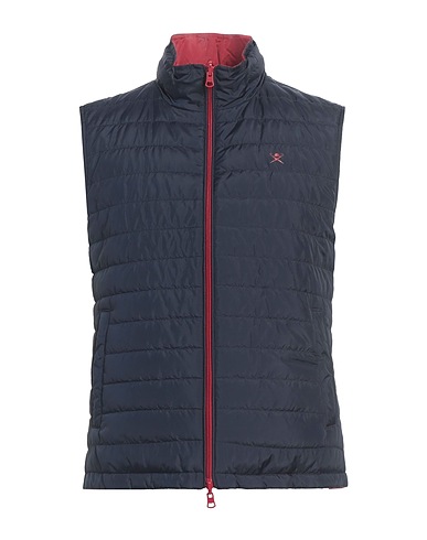 HACKETT Gilet Navy blue 100% Polyester