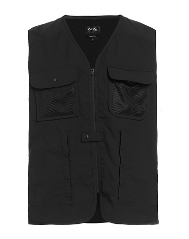 A.P.C. Weste Schwarz 100% Polyester