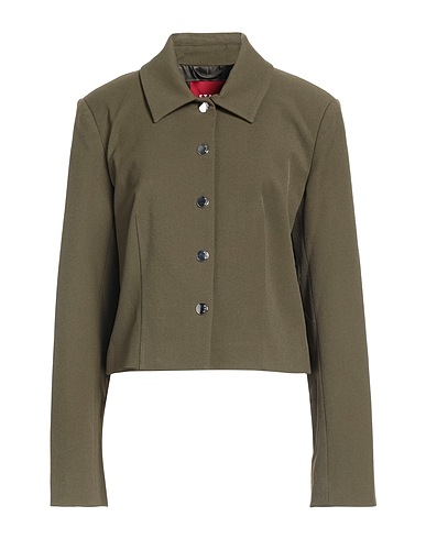 STAUD Jacket Military green 68% Polyester, 29% Rayon, 3% Elastane