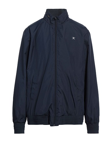 HACKETT Jacket Navy blue 100% Polyester