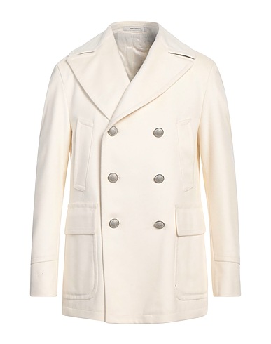 TAGLIATORE Coat Cream 100% Virgin Wool
