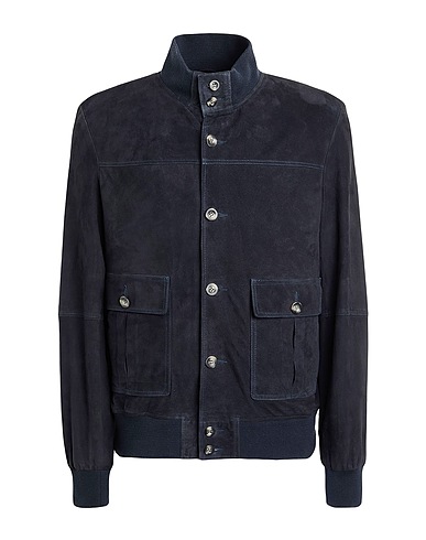 ARMA Jacket Midnight blue Goat skin