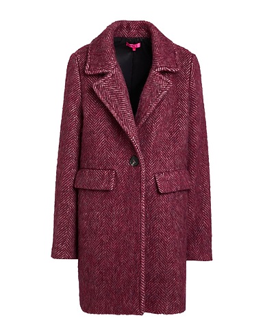 ÉCLÀ Coat Garnet 85% Virgin Wool, 10% Alpaca wool, 5% Polyamide