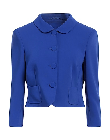 MAISON COMMON Jacket Blue 65% Triacetate, 35% Polyester