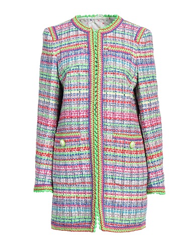 MAISON COMMON Soprabito Verde chiaro 50% Poliacrilico, 31% Cotone, 13% Poliestere, 4% Viscosa, 2% Poliammide