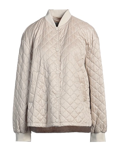 MAX MARA パファージャケット LEISURE ベージュ ポリエステル 100%