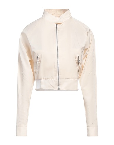 JOHN RICHMOND Jacket Ivory 54% Silk, 46% Cotton