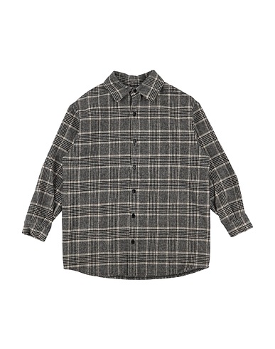 DOUUOD Camicia fantasia Nero 45% Acrilico, 30% Poliestere, 20% Lana, 5% Altre Fibre