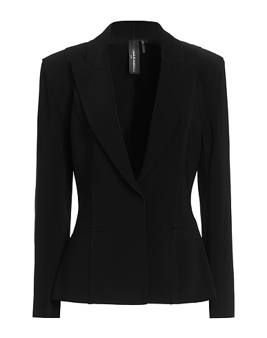 NORMA KAMALI Blazer Black 95% Polyester, 5% Elastane