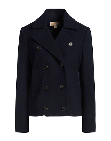 MICHAEL MICHAEL KORS Cappotto Blu notte 70% Lana Vergine, 30% Poliestere