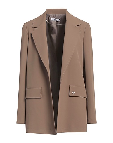 PLEASE Giacca Nocciola 96% Poliestere, 4% Elastan