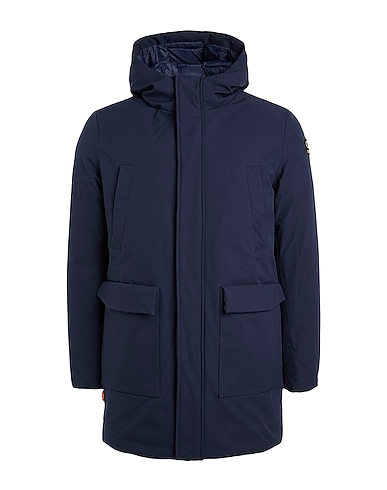 SUNS BOARDS Coat Navy 100% Polyester