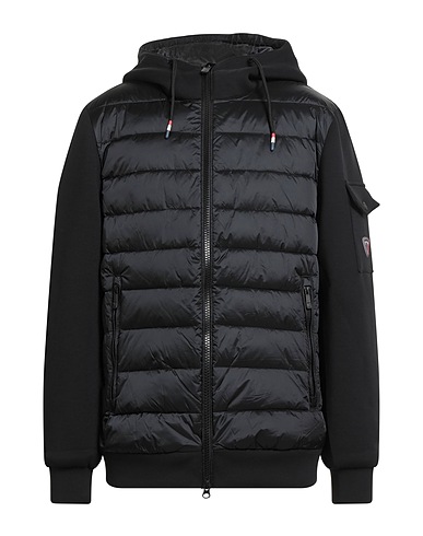 ROSSIGNOL Piumino Nero 65% Poliestere, 30% Viscosa, 5% Elastan