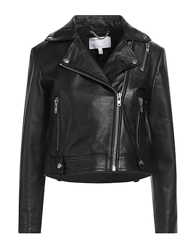 MUUBAA Biker jacket Black 100% Sheepskin