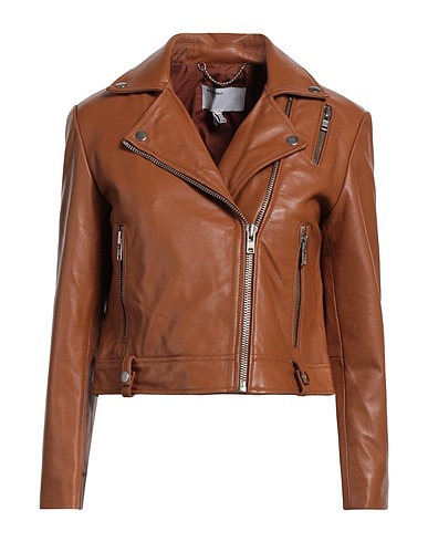 MUUBAA Biker jacket Tan 100% Sheepskin