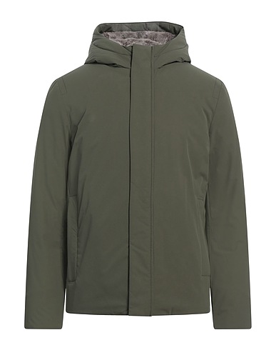 SUNS BOARDS Giubbotto Verde militare 100% Poliestere, Nylon