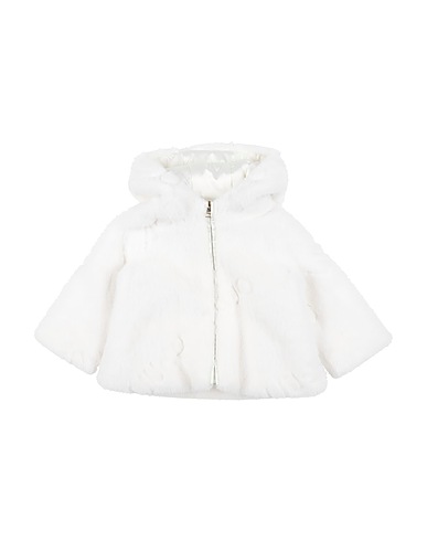 LIU •JO Teddy Coat White 100% Polyester
