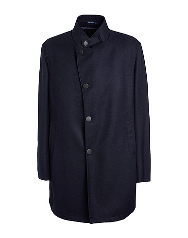 TAGLIATORE Cappotto Blu navy 100% Lana Vergine