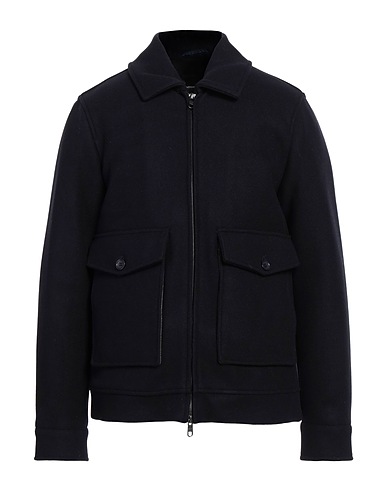 COSTUME NATIONAL Jacket Midnight blue 40% Polyester, 40% Acrylic, 20% Wool