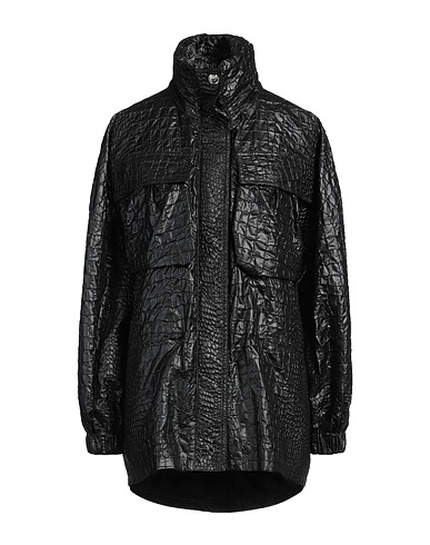 VERSACE Jacket Black 83% Polyester, 17% Polyamide