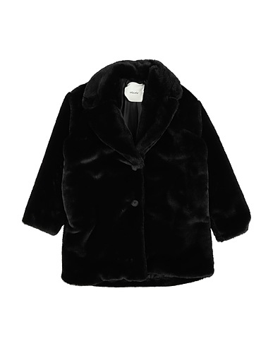 L:Ú L:Ú by MISS GRANT Teddy Coat Nero 100% Poliestere
