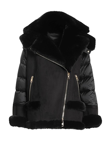 VIOLANTI Doudoune Noir 100% Polyester, Nylon