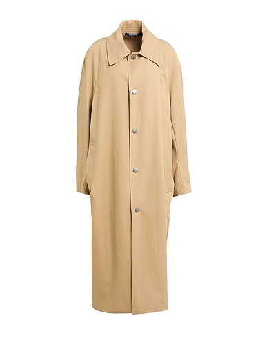 SOFIE D'HOORE Full-length jacket Sand 100% Cotton