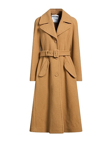 MOSCHINO Cappotto Cammello 70% Lana, 30% Poliammide