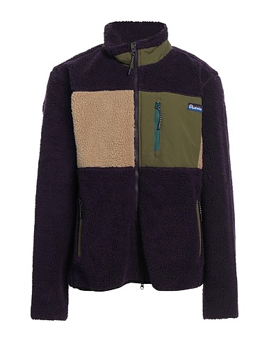 PENFIELD Teddy Coat Viola scuro 100% Poliestere