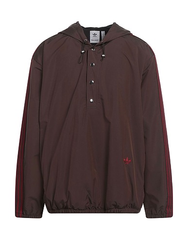 ADIDAS ORIGINALS Jacke Dunkelbraun 100% Recyceltes Polyester