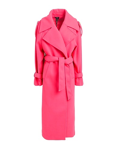 REBEL QUEEN by LIU •JO Coat Fuchsia 70% Polyester, 30% Wool