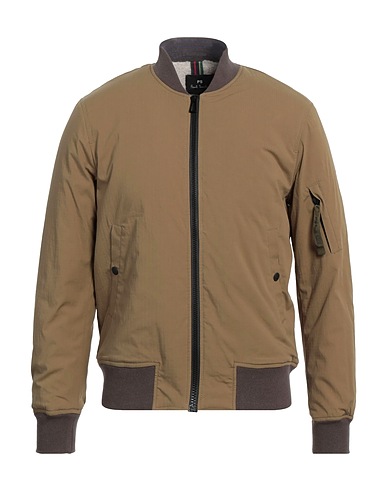 PS PAUL SMITH Bomber Military green 60% Cotton, 35% Nylon, 5% Elastane