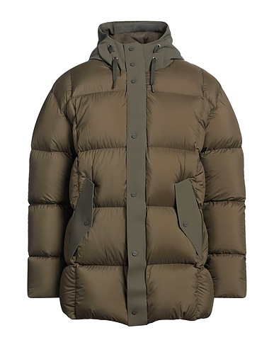 HERNO Shell  jacket Military green 100% Polyamide, Polyurethane, Elastane