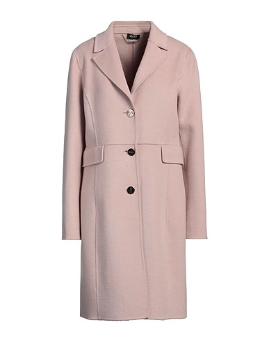 LIU •JO Manteau long Rose poudré 50% Polyester, 50% Laine