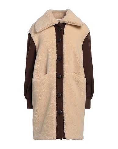 JIJIL Teddy Coat Ivory 65% Polyester, 35% Acrylic, Viscose