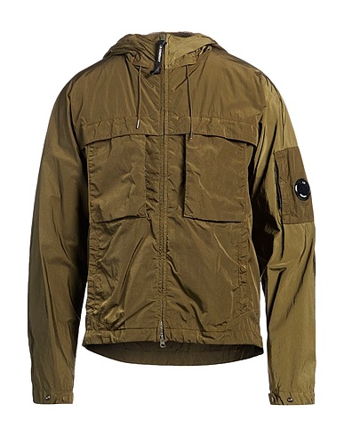 C.P. COMPANY Jacket Military green 100% Polyamide