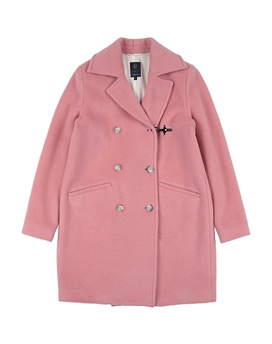FAY Cappotto Rosa 50% Lana Vergine, 33% Lana mohair, 17% Poliammide