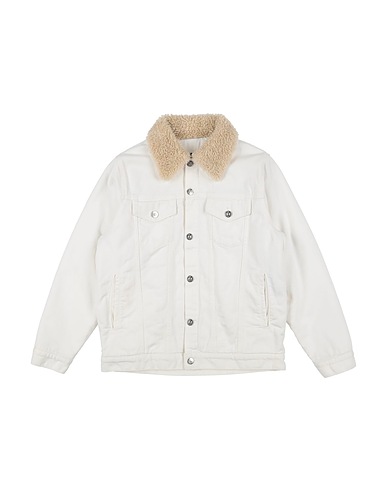 MM6 MAISON MARGIELA Jeansjacke Weiß 100% Baumwolle, Polyester
