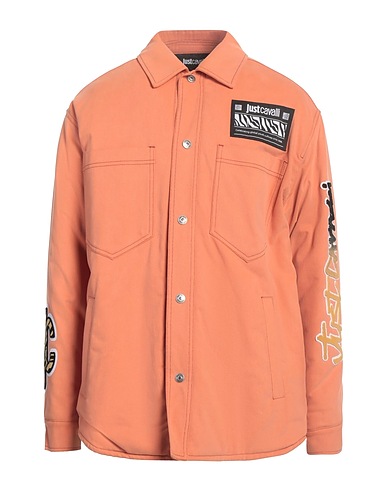 JUST CAVALLI Jacket Salmon pink 100% Cotton