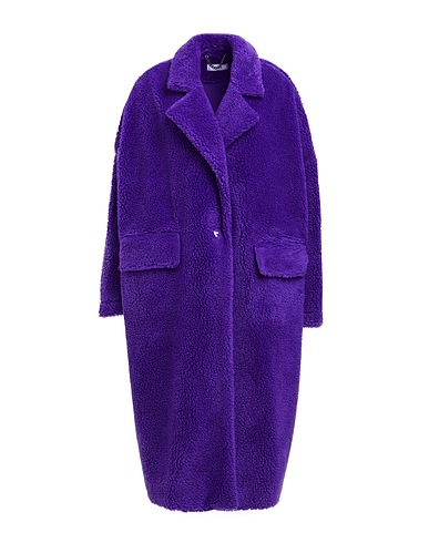 JIJIL Kunstpelz Violett 65% Polyester, 35% Acryl