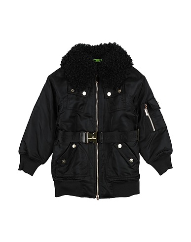 ELISABETTA FRANCHI Mantel LA MIA BAMBINA Schwarz 100% Polyamid, Polyester, Elastan