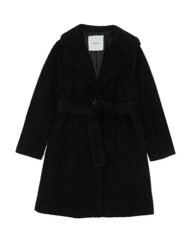 L:Ú L:Ú by MISS GRANT Coat Black 55% Polyester, 45% Polyamide
