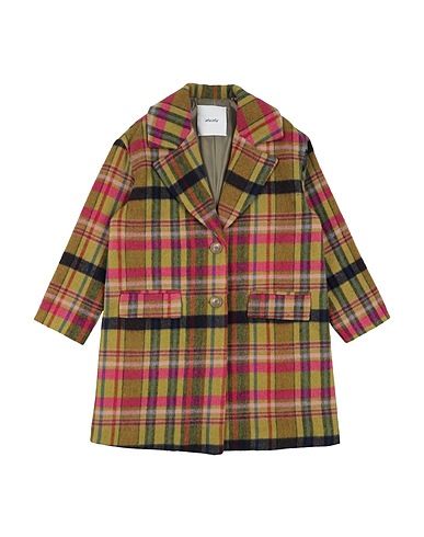 L:Ú L:Ú by MISS GRANT Coat Lime green Textile fibres