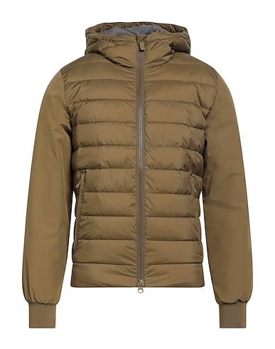 ROSSIGNOL Piumino Verde militare 88% Poliammide, 12% Elastan
