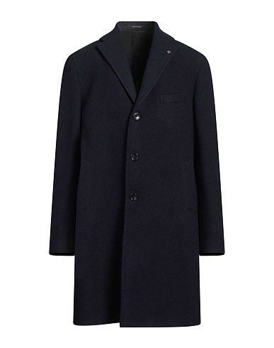 TAGLIATORE Coat Midnight blue 80% Virgin Wool, 20% Polyamide