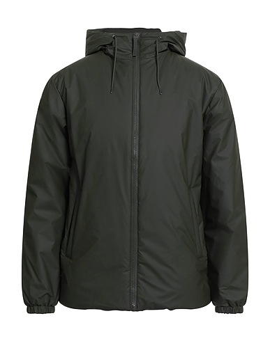 RAINS Jacket Military green 100% Polyester